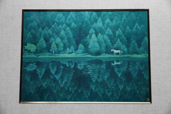 予約販売 東山魁夷 緑響く 絵画 - tokyo-bunka.com